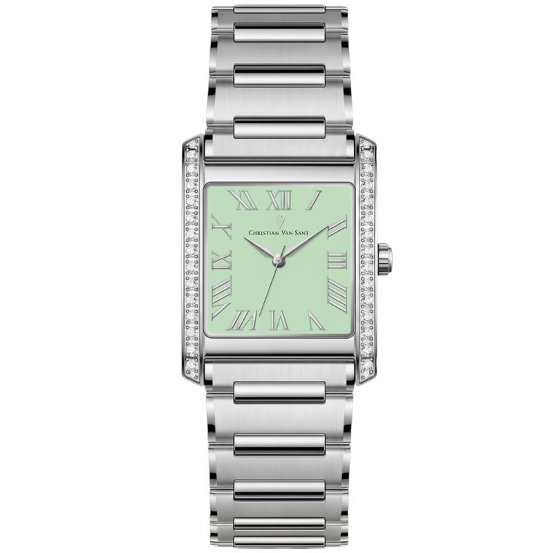 Christian Van Sant Womens Atelier Light Green Dial Watch - Cv1284 208$
